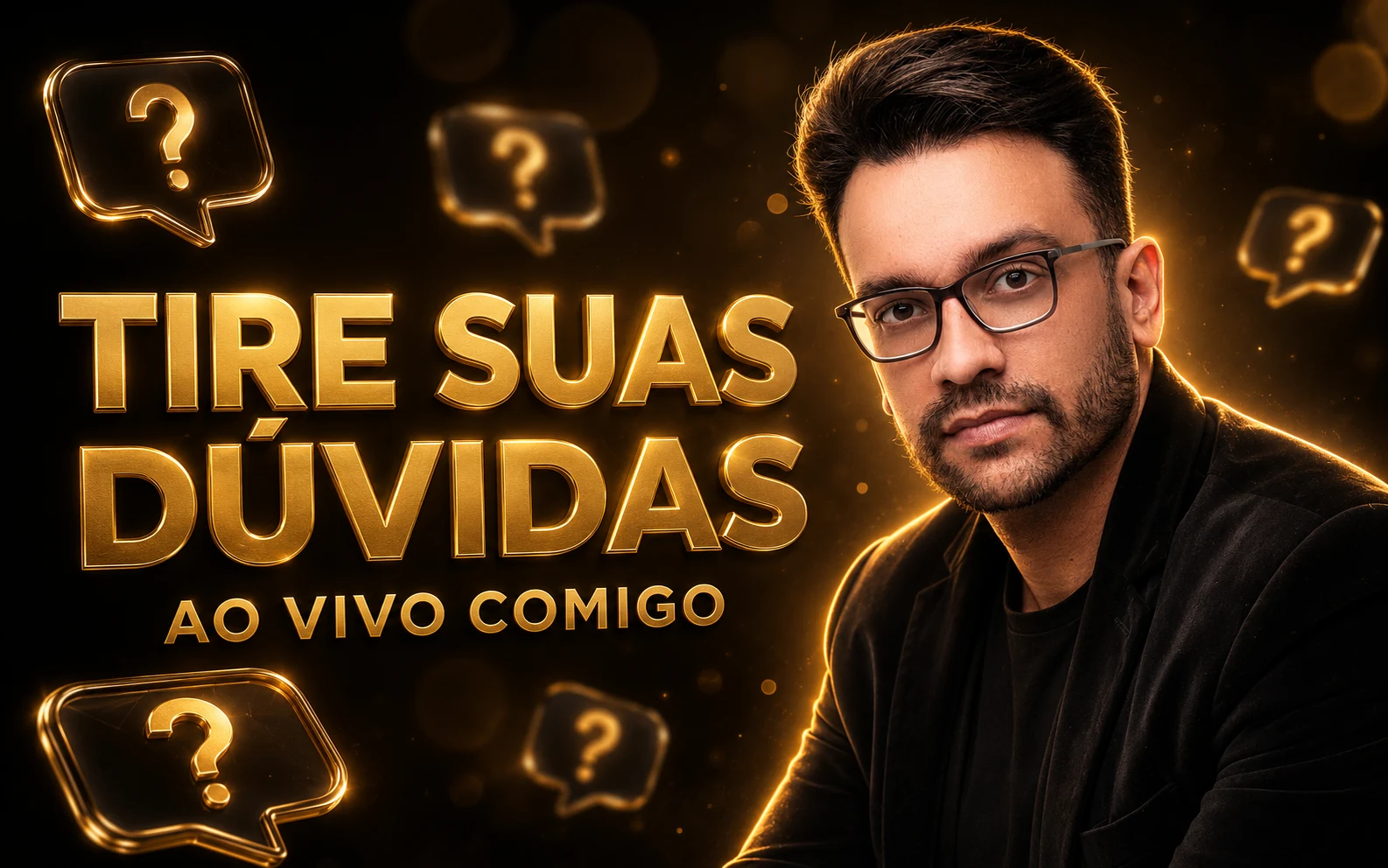 Espaço para tirar dúvidas ao vivo